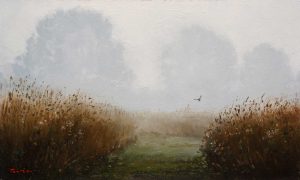 Nick Tearle Fenland Artist Norfolk-Mist-6-x-10-oil-on-panel-2023-(1-of-1)