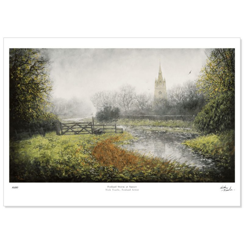 West-Deeping-in-Autumn-Limited-Edition-Print-Nick-Tearle-Fenland-Artist